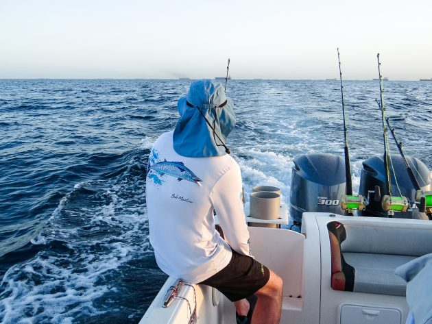 Bob Marlin Fishing Hat Blue